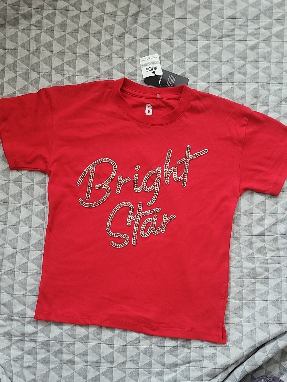 NWT "Bright Star" Red Kids T-Shirt